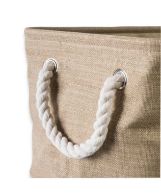 Variegated Polyester Storage Bin