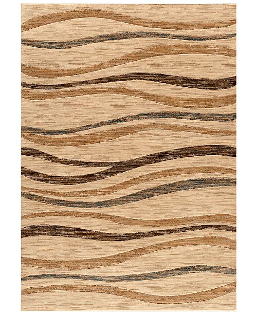 Kenneth Mink Closeout Runner Rug Northport Mam101 Blue 2 3 X 7 7