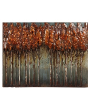 Empire Art Direct Sunset Ground Mixed Media Iron Hand Painted Dimensional Wall Art, 30" X 40" X 2" In Gold
