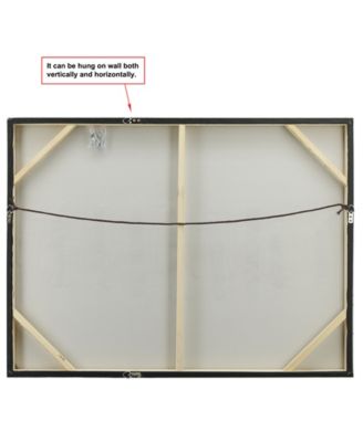 Gold Frequency Textured Metallic Hand Painted Wall Art by Martin Edwards, 30" x 40" x 1.5"