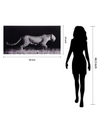 Fearless 1 and 2 Frameless Free Floating Tempered Glass Panel Graphic Wall Art, 24" x 48" x 0.2"