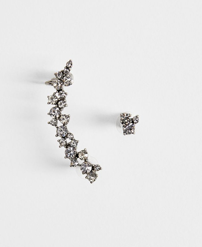 MANGO Crystals Ear Cuff & Reviews Women Macy's
