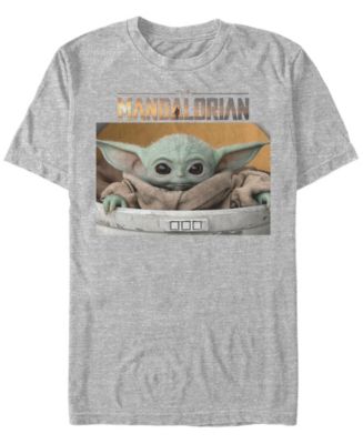 Fifth Sun Men's Star Wars The Mandalorian The Child Big Eyes Portrait ...