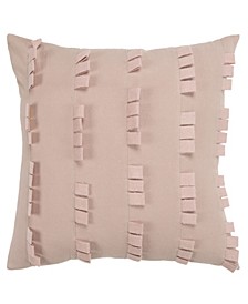 Geometric Polyester Filled Decorative Pillow, 20" x 20"