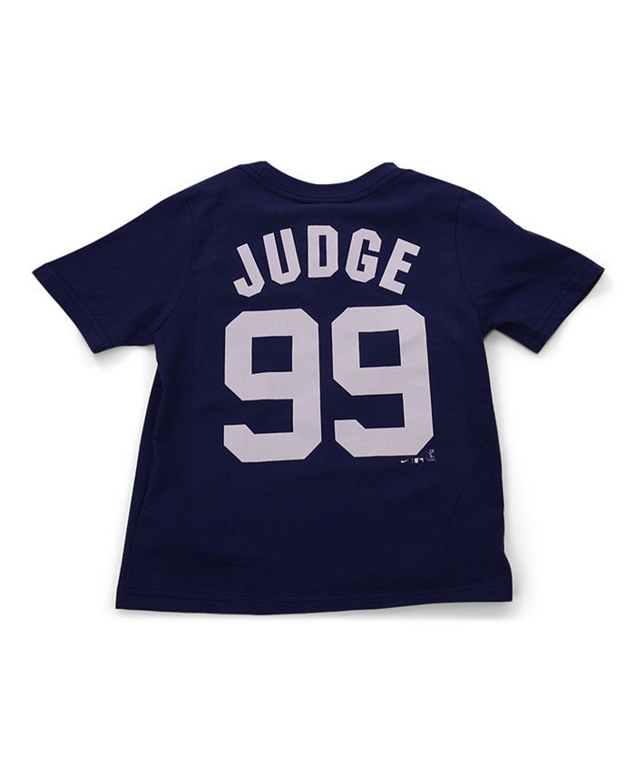 Nike Kids' New York Yankees Aaron Judge Name & Number T-Shirt