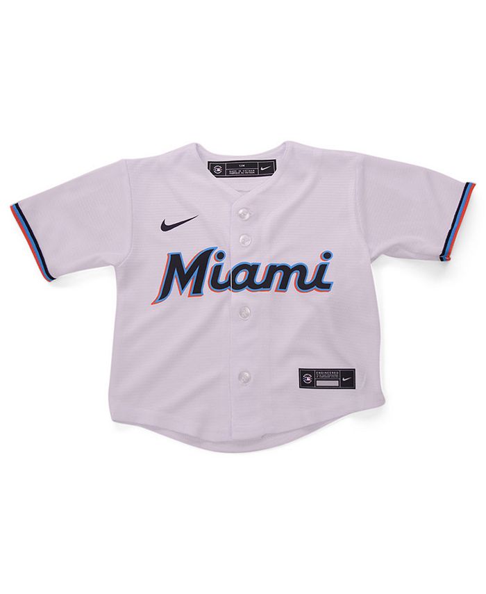 Nike Miami Marlins Infant Official Blank Jersey - Macy's
