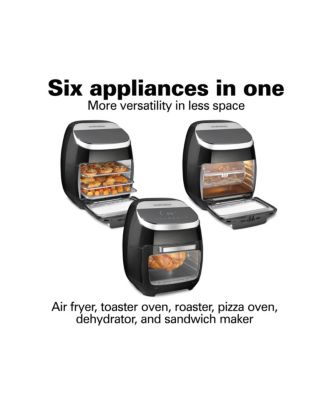 Hamilton Beach 11L Digital Air Fryer Oven with Rotisserie and Rotating Basket