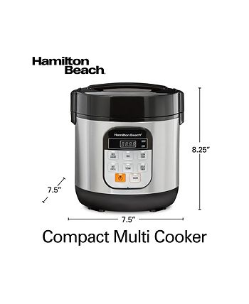 Hamilton Beach 1.5 Quart Compact Multi Cooker 1.50 quart Egg Rice