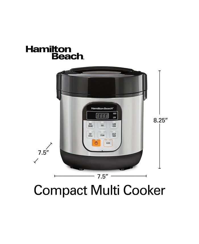 Hamilton Beach Compact 1.5Qt. MultiCooker Macy's