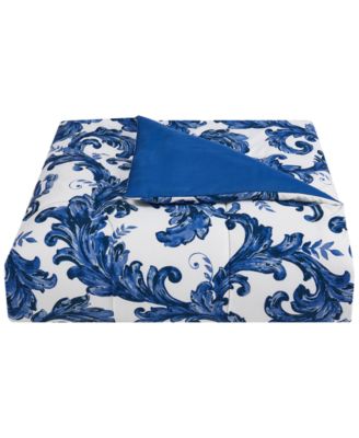 Pem America Blue Scroll 8-Pc. Comforter Set