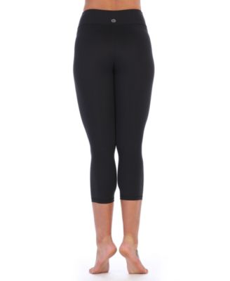 High Waist Three-Fourth Compression Leggings