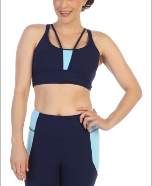 American Fitness Couture Medium Support Multi Cross Strap Sports Bra