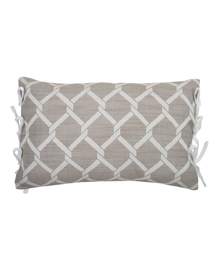 Croscill Layla Boudoir Pillow 20" x 13" Macy's