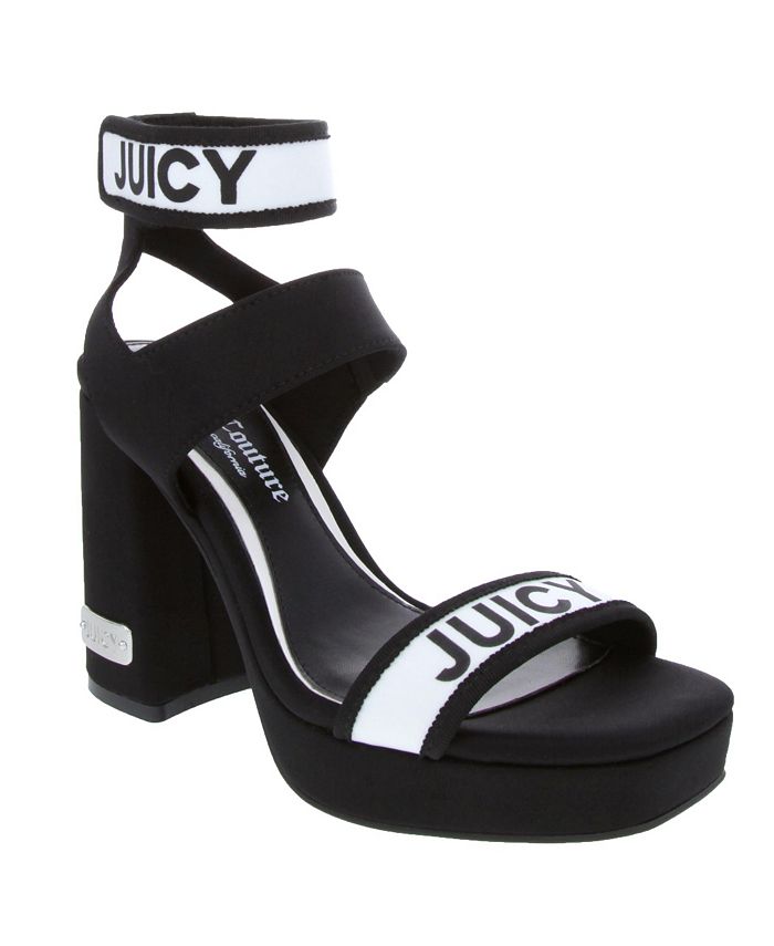 Juicy Couture Women's Glisten Platform Heel Sandal - Macy's