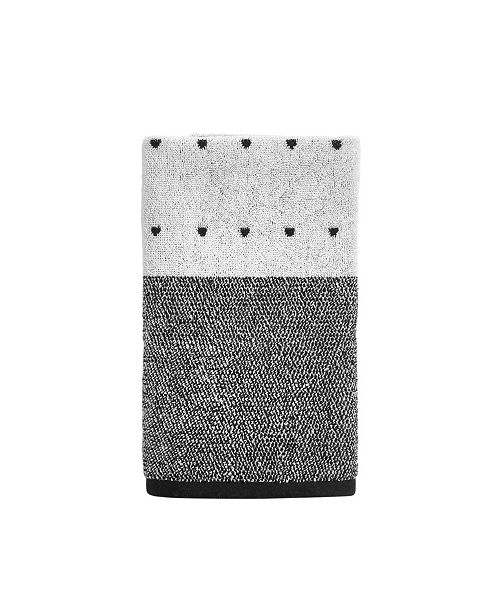 DKNY Triangle Stripe 18"x 28" Hand Towel & Reviews Bath Towels Bed