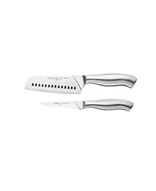Insignia Steel Guided Grip 2-Pc. Cutlery Set 