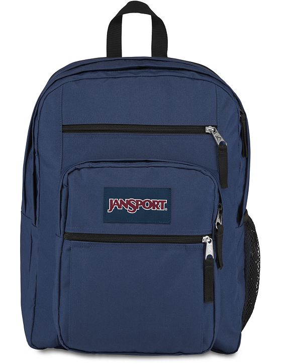jansport navy big student backpack