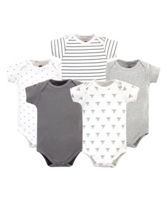 Hudson Baby - - Baby Boys and Girls Cotton Bodysuit Set