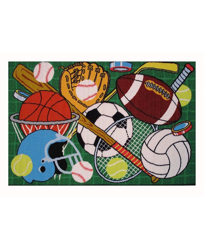 Fun Rugs Fun Time Let's Play 19" x 29" Area Rug Macy's