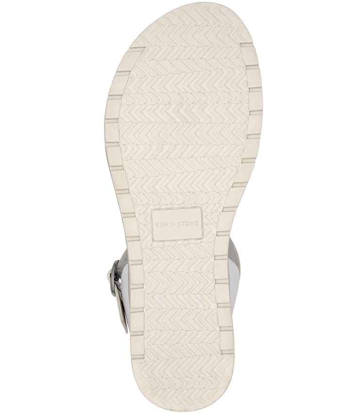 Sun + Stone Mattie Flat Sandals, Created for Macy's - Macy's