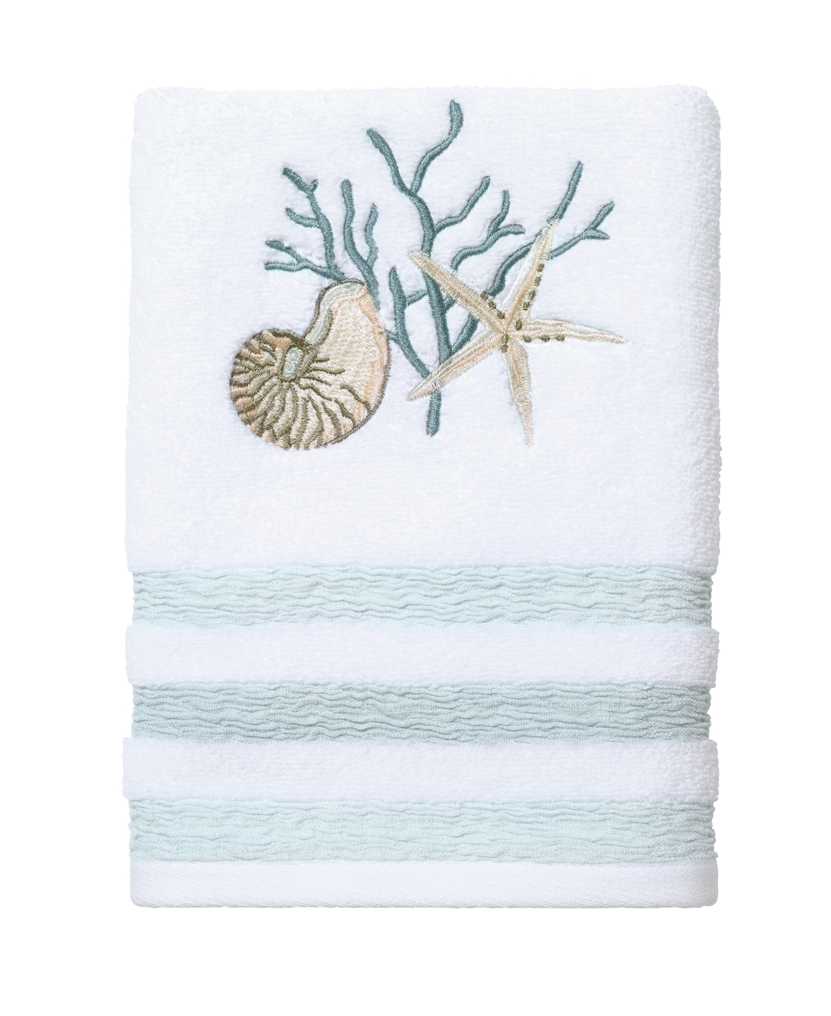 11068907 Avanti Coastal Terrazzo Hand Towel Bedding sku 11068907
