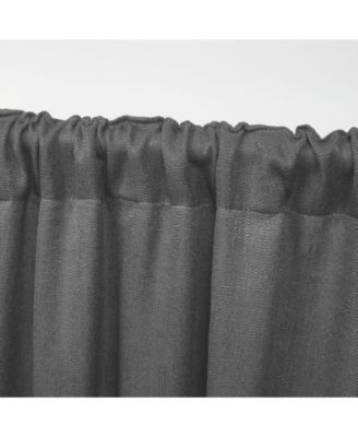 Vienna Light Filtering, Back Tab and Rod Pocket Single Curtain Panel