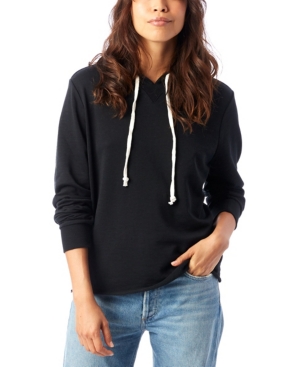 image of Alternative Apparel Day Off Burnout French Women-s Terry Hoodie