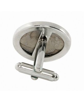 Buffalo Nickel Bezel Coin Cuff Links