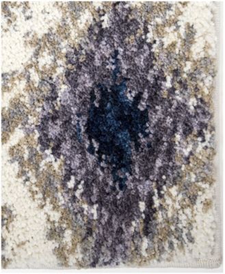 CLOSEOUT! Orian Cotton Tail Ikat Diamond Multi 6'7" x 9'6" Area Rug