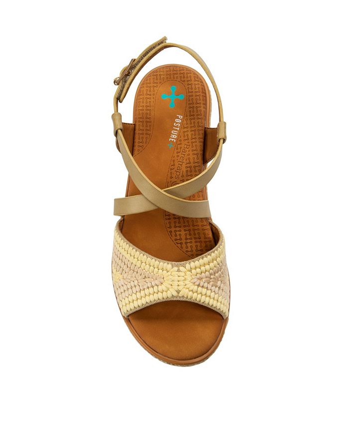 Baretraps Ethel Posture Plus+ Platform Wedge Sandals - Macy's