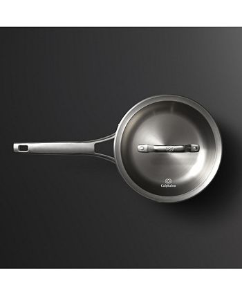 Calphalon Contemporary Stainless Steel 2.5 Qt. Covered Saucepan with Double  Boiler - Macy's