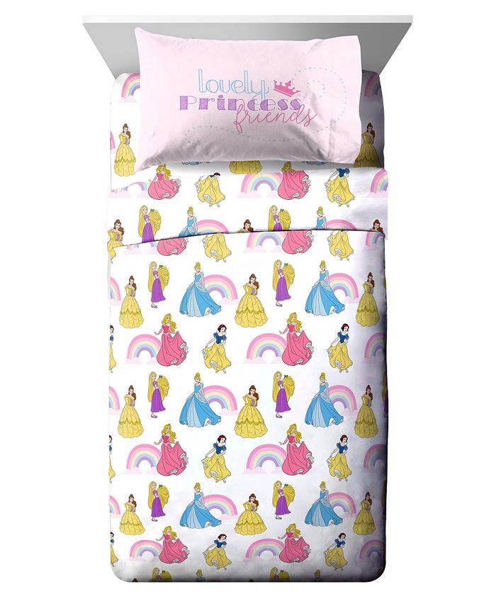 Disney CLOSEOUT! Princess 'Dream Big' 6pc Twin bed in a bag - Macy's
