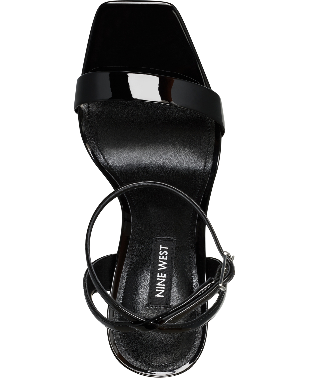 Nine West Women's Zadie Square Toe Stiletto Heel Dress Sandals