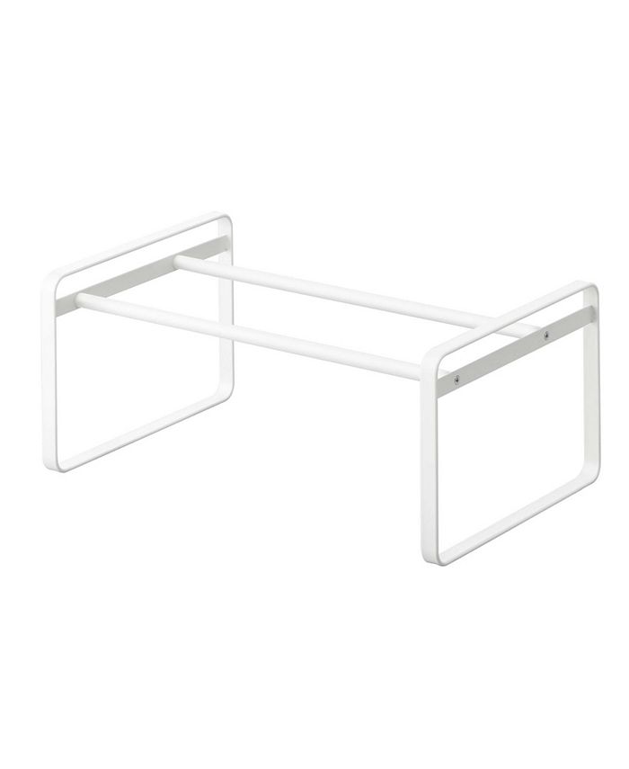 Yamazaki Home Frame Adjustable Shoe Rack - White