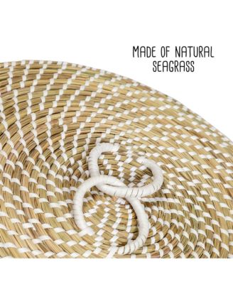 Set of 3 Nesting Seagrass Snake Charmer's Baskets