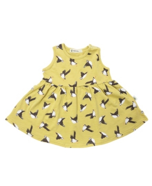 Earth Baby Outfitters Baby Girls Organic Cotton Puffins Dress