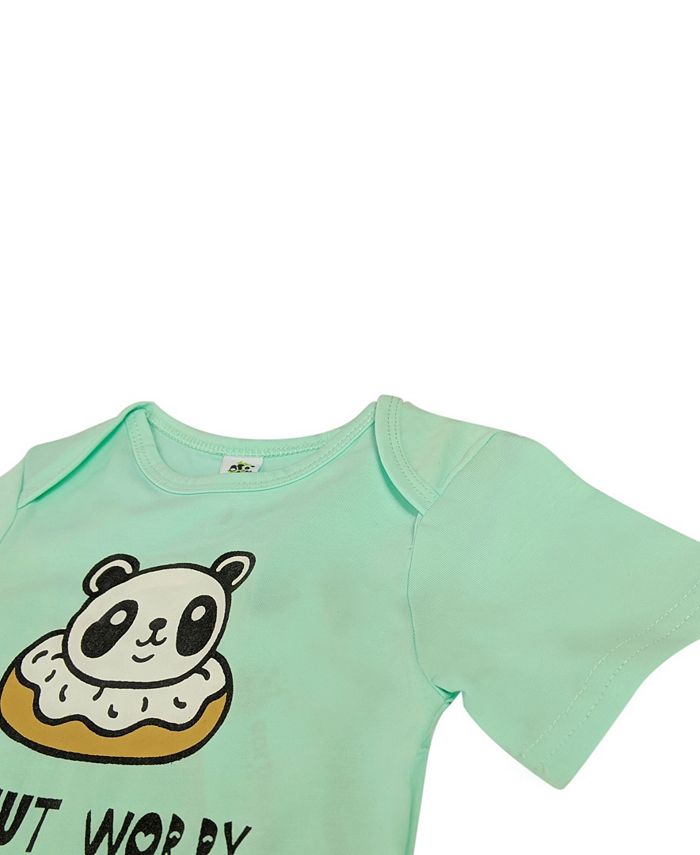 Earth Baby Outfitters Baby Boys Organic Cotton Don't Worry Be Happy