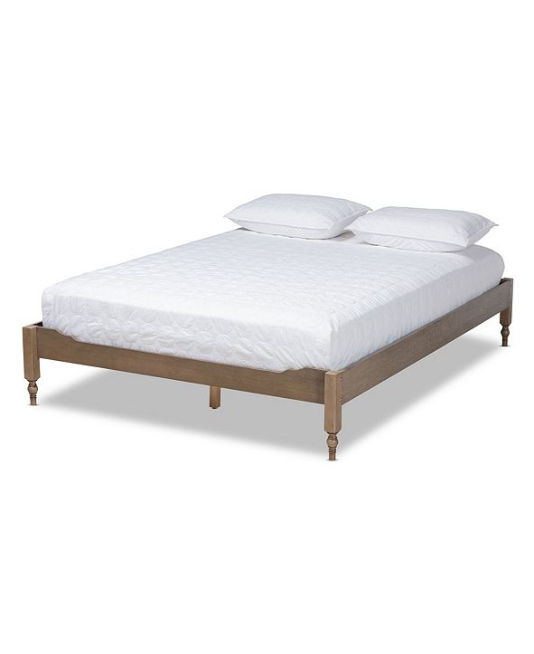 Furniture Furniture Laure French Bohemian Full Size Bed Frame & Reviews - Furniture - Macy&#39;s