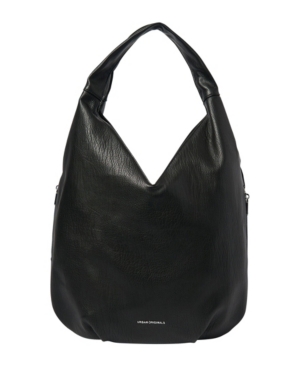 Urban Originals Love Success Vegan Leather Hobo Bag In Black Texture