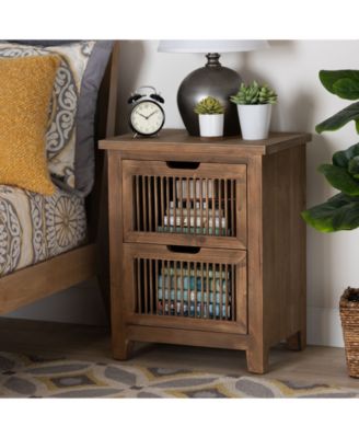 Clement Traditional Nightstand - 2 Drawer