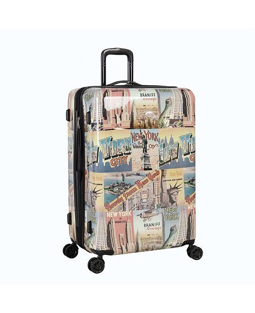 American Flyer New York 3 Piece 8 Wheel Hardside Luggage Set & Reviews