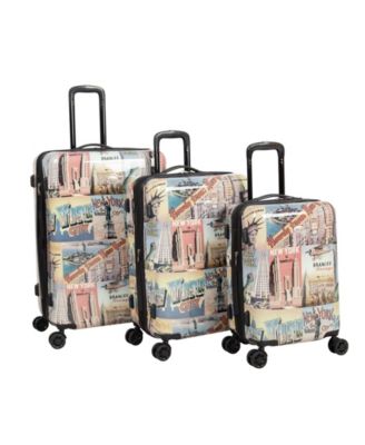 8 wheel luggage set