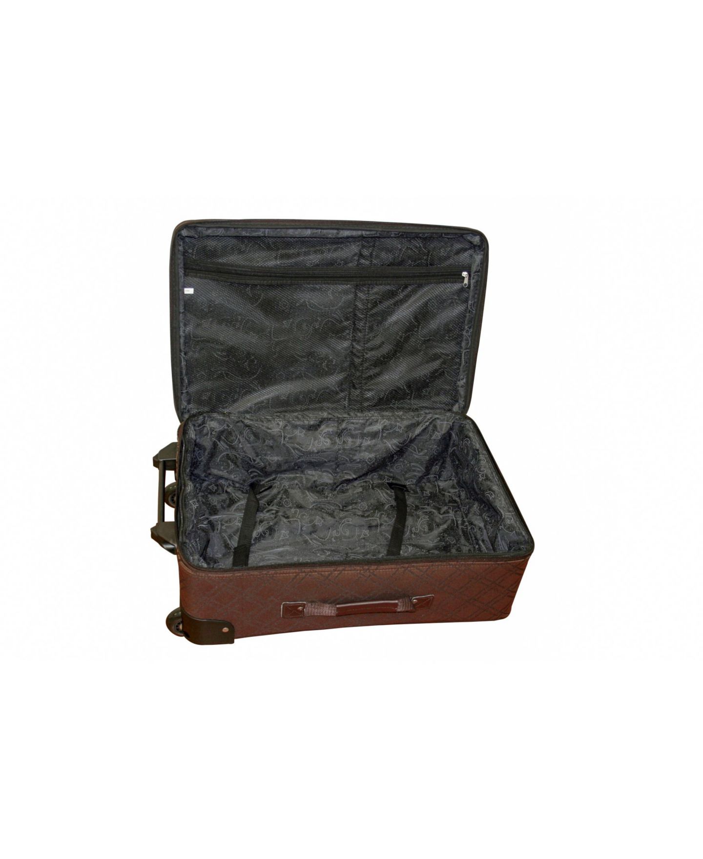 Чемоданы American Flyer Pemberly Buckles 5 Piece Luggage Set, цвет: Тёмный коричневый — фото 3