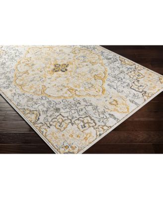 Floransa FSA-2325 Yellow Area Rug