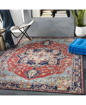 Iris IRS-2308 Red Area Rug Collection