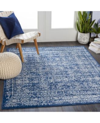 Roma ROM-2310 Navy Area Rug