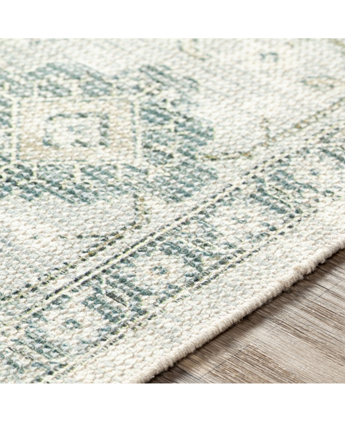 Livabliss Zainab Zai- Sage 2'6" x 8' Runner Area Rug