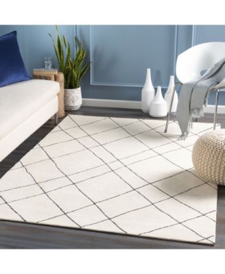 Sinop SNP-2304 Black 5' x 7'6" Area Rug