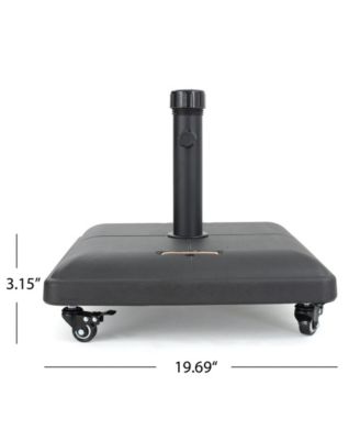 Hayward Square Umbrella Base with Wheels