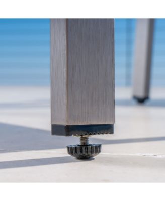 Cape Coral Outdoor Dining Chairs with Frame, Set of 2